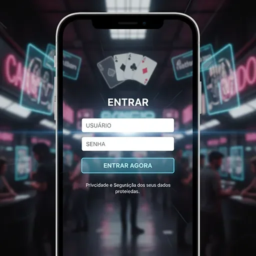 Gestão da conta no app 23jogo pelo celular
