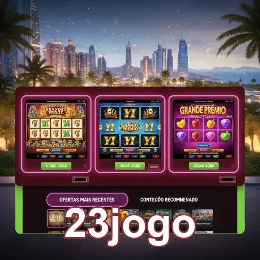 Slots do 23jogo destacando prêmios VIP e jogos exclusivos.