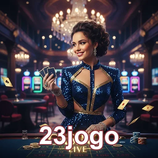 Croupier ao vivo no 23jogo, garantindo uma experiência rápida.