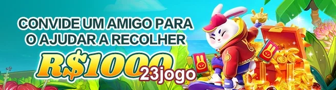 23jogo oferece bônus de R$1000 ao convidar amigos.