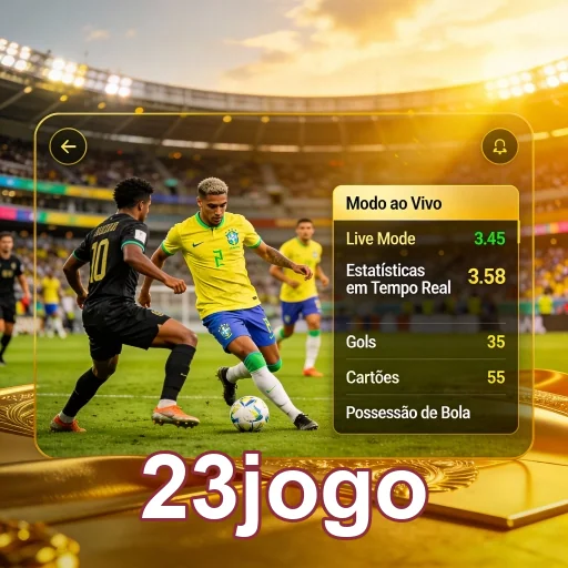 Jogadores em ação no 23jogo durante um evento ao vivo.