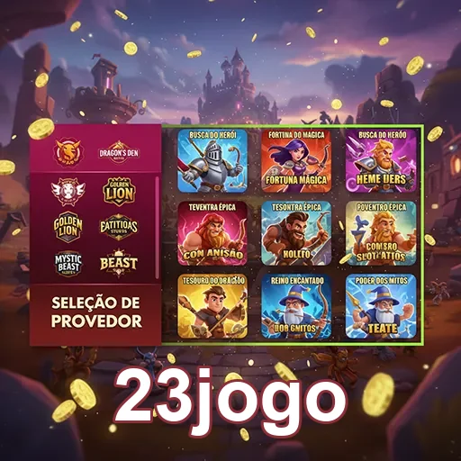 Slots de 23jogo com temas diversos e prêmios VIP.