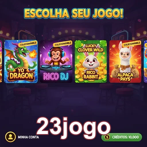 Opções de slots coloridos disponíveis no 23jogo.