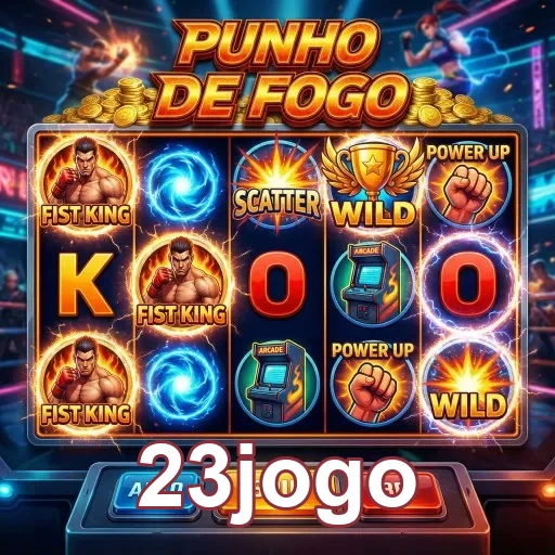 Imagem do slot 'Punho de Fogo' no site 23jogo.