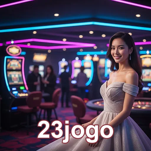 Usuária acessando serviços VIP no 23jogo em cassino elegante.
